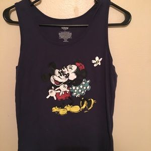 Minnie/Mickey Disney top
